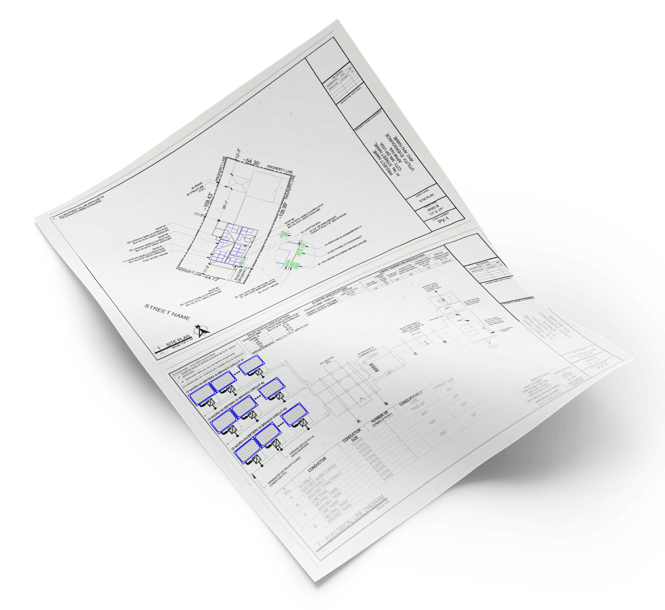 solar permit design