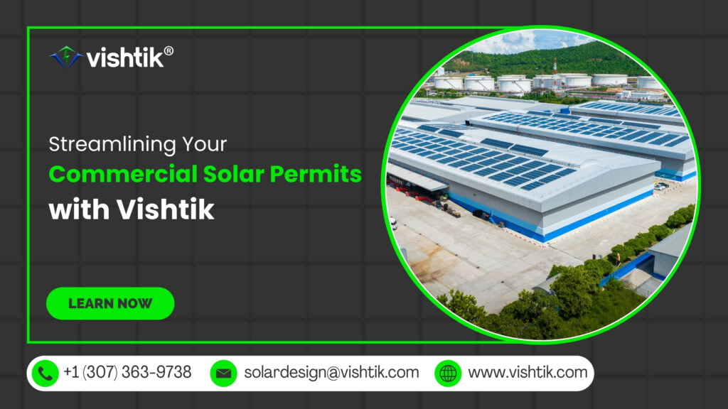 Blog banner showing a large commercial rooftop solar installation