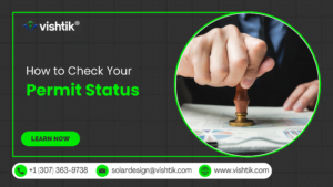Blog banner showing an official stamp used to check permit status