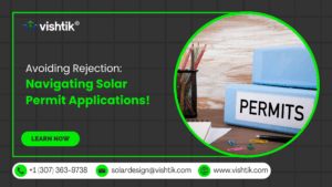 Service banner about avoiding rejection when submitting solar permit applications