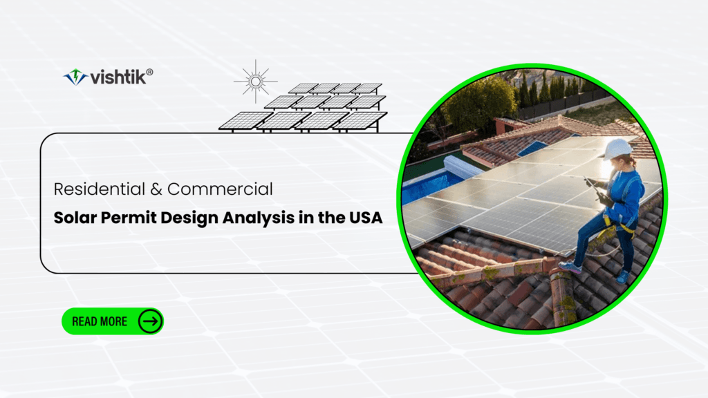 Blog banner showing a rooftop solar inspection for permit design analysis in the United States