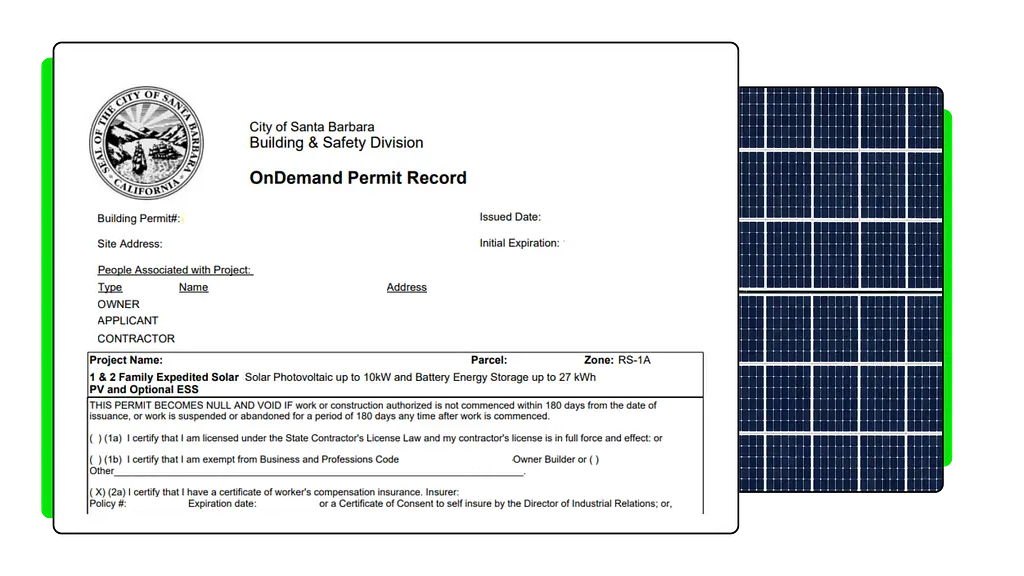 Solar Permitting