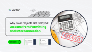 Blog banner about solar project delays caused by permitting and interconnection