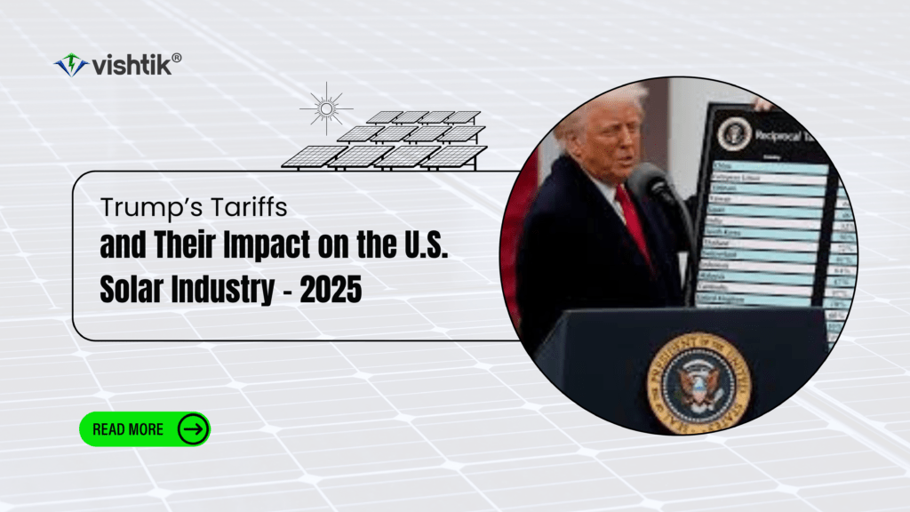 Blog banner about the impact of 2025 tariffs on the United States solar industry