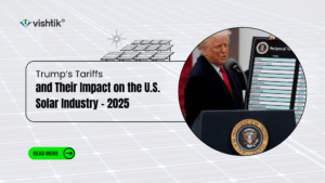 Blog banner about the impact of 2025 tariffs on the United States solar industry