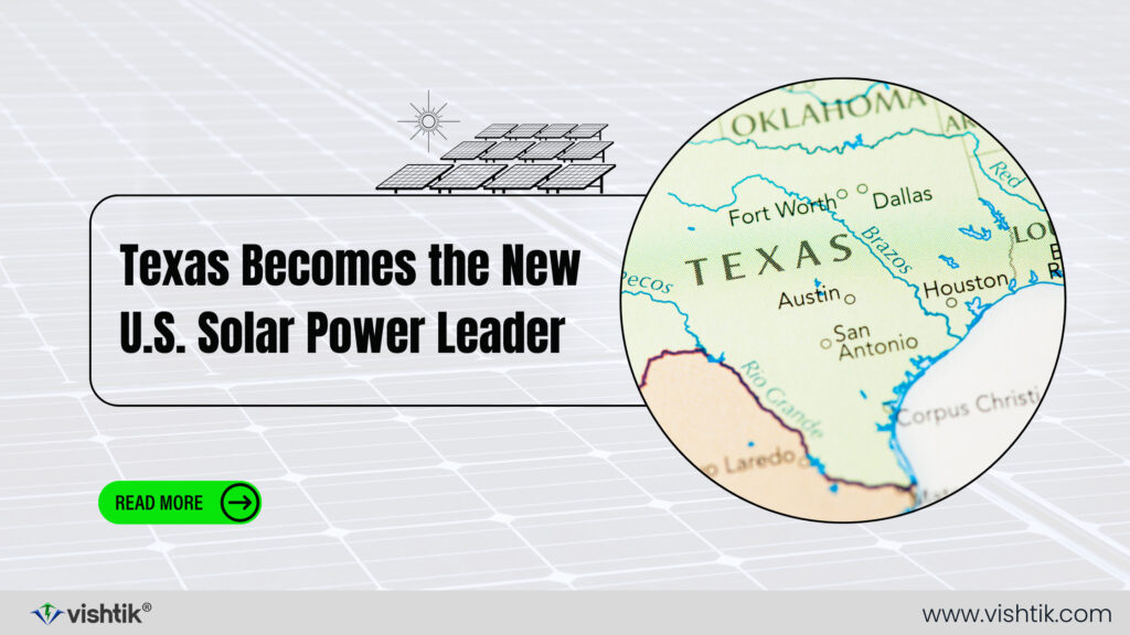 Blog banner about Texas becoming a leading solar power market in the United States
