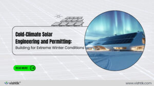 Blog banner about engineering solar systems for extreme winter conditions