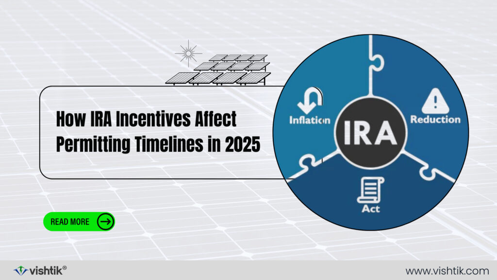 Blog banner about how Inflation Reduction Act incentives affect solar permitting timelines