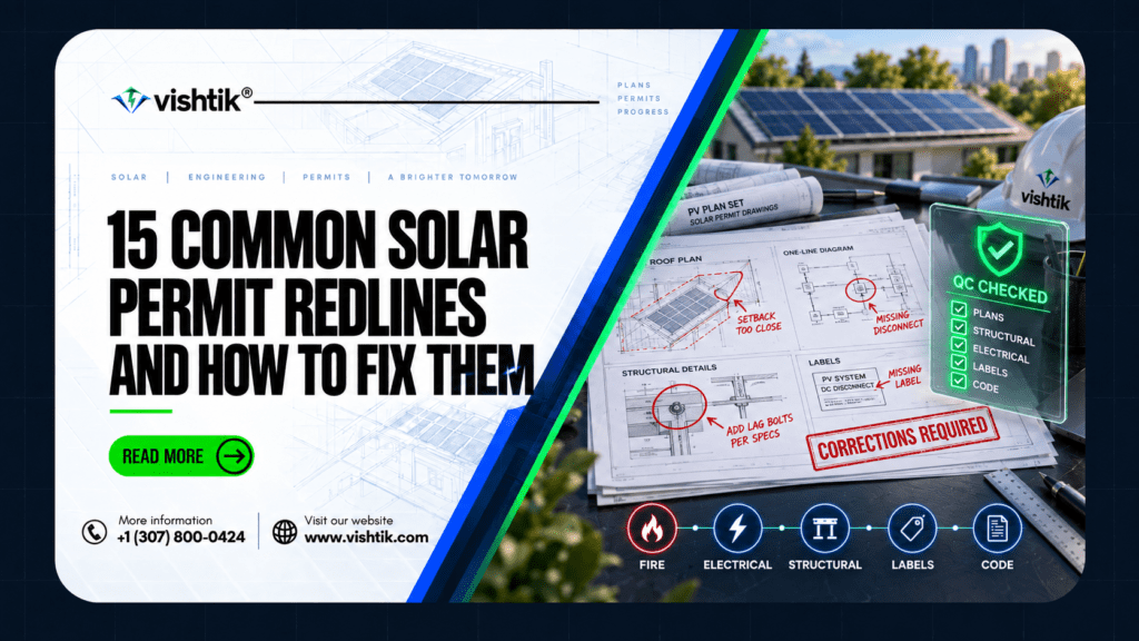 Why Solar Permits Get Rejected: 15 Common Redlines and Fixes