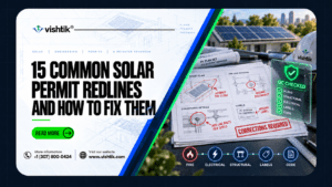 Why Solar Permits Get Rejected: 15 Common Redlines and Fixes