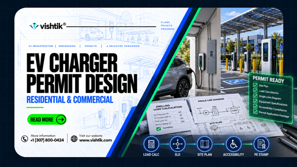 EV charger permit design services
